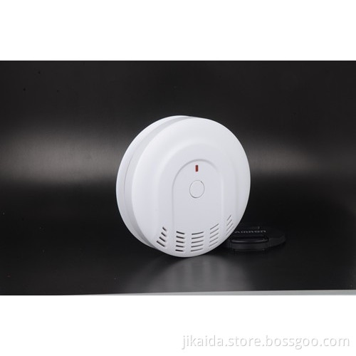 Intelligent human Voice prompt battery operated home smoke alarm